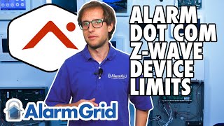 Alarm com Limits for Z Wave Devices [upl. by Holsworth867]