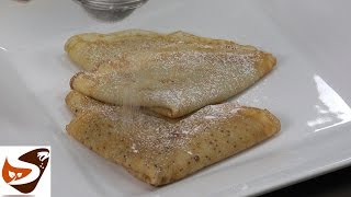 Come fare le crepes dolci e salate  ricette di cucina italiana how to make crepes [upl. by Aticilef]