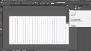 Tuto Indesign  Créez un dépliant A5 fermé 3 volets pli roulé [upl. by Imelda]