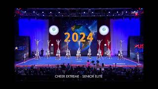 Cheer Extreme Senior Elite Cheerleading Worlds 2024 Finals [upl. by Yt718]