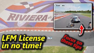 Track Guide LFM License S13 Misano  Assetto Corsa Competizione [upl. by Norah]