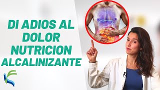 NUTRICION ALCALINIZANTE elimina el DOLOR de espalda muscular y articular  Fisiolution [upl. by Yelyk]