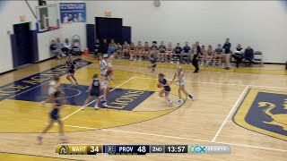 Providence Academy Girls Basketball Beats Mahtomedi [upl. by Genvieve]