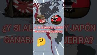 ALEMANIA Y JAPÓN EL HOMBRE EN EL CASTILLO paises countryballs historia guerra mapa [upl. by Semele712]