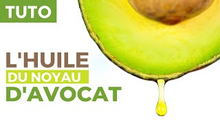 COMMENT FAIRE LHUILE DE NOYAU DAVOCAT POUR VOS SOINS DE CHEVEUX [upl. by Htiduj563]