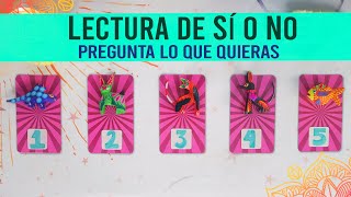 TAROT SÍ O NO Pregunta lo que quieras  Lectura interactiva 🔮✨ [upl. by Legge]