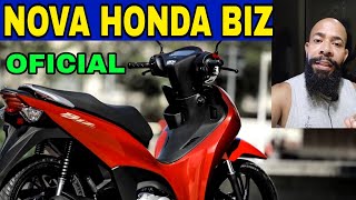 Nova Biz 2025 Lançamento oficial Honda [upl. by Husein209]