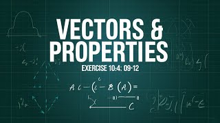 Vector and its properties Class 12th Exercise 104 from question 9 to 12 [upl. by Crowns]