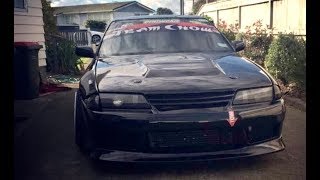 RB20DET R32 Skyline street drifting New Zealand [upl. by Alled371]