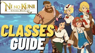 CLASS GUIDE What Class to Pick  Ni No Kuni Cross Worlds [upl. by Boehmer747]