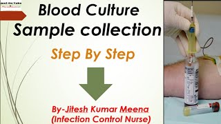 How To Take Blood Culture Sample  Blood Culture Sample Collection In Hindi [upl. by Coucher256]