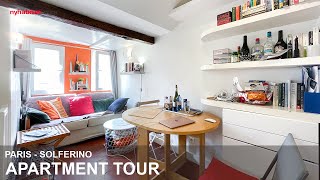 Paris 7th Arrondissement  Furnished 1Bedroom Duplex Apartment Video Tour [upl. by Salguod]