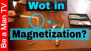 How to Magnetize Metal [upl. by Yenttirb]