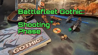 How to Play Battlefleet Gothic Shooting Phase [upl. by Yoral]