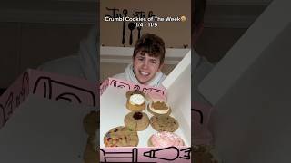 Eating and Rating Every Single Cookie at Crumbl Cookies [upl. by Assyl]