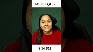 Menti Quiz  History [upl. by Yhtrod702]