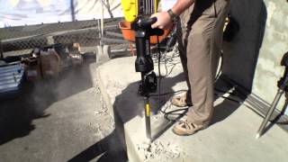 DeWALT D25960K 40 lb Demo Hammer with Dust Extraction Demo [upl. by Sigmund]