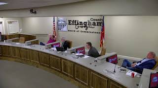 Effingham County Board of Commissioners Meeting December 5 2023 [upl. by Canada]