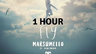 1 Hour Marshmello  Fly feat Leah Culver Official Music Video [upl. by Lebasy129]