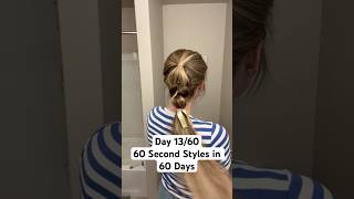 Try this bubble braid next time you need your hair off your neck easyhairstyle cutehairstyles [upl. by Nylirek714]