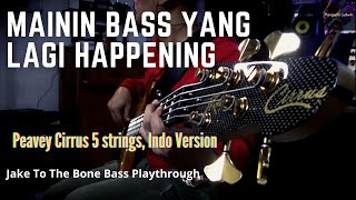 Jake To The Bone TOTO Bass Playthrough [upl. by Yenar]