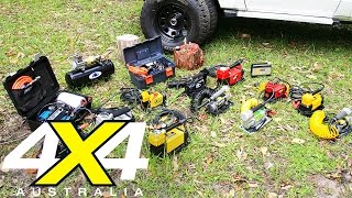 Air compressor comparison 12volt  Gear  4X4 Australia [upl. by Steffi803]