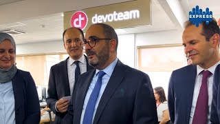 DEVOTEAM Tunisie inaugure ses nouveaux locaux [upl. by Paehpos]