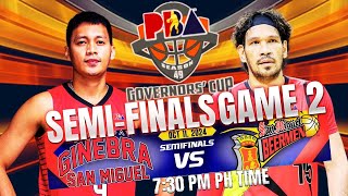 🔴LIVE PBA SMB VS GINEBRASEMIFINALS GAME 2 LIVE SCORE smbliveupdate ginebraliveupdate pbalive [upl. by Reifnnej]