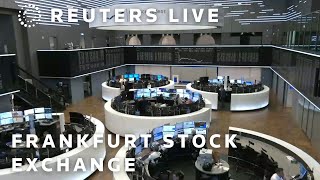 LIVE Frankfurt stock exchange as stock markets across the world tumble [upl. by Patricio]