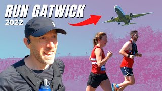 RUN GATWICK 2022  Race VLOG [upl. by Suivart]