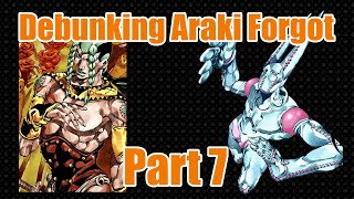 Debunking Araki Forgot Part 7 Steel Ball Run [upl. by Rosemari115]