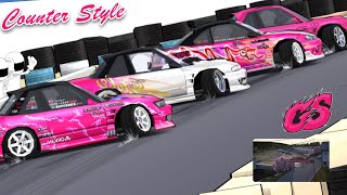 FRLEGENDS Drift Team CounterStyle Meihan C Course tandems [upl. by Carmina]