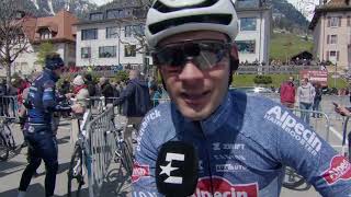 Gianni Vermeersch  Interview at the start  Stage 1  Tour de Romandie 2024 [upl. by Sinegra940]