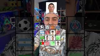 FUTBOL TİC TAC TOE CHALLENGE  FUTBOLCU KUTUSUNU DOLDUR [upl. by Ahsinel]