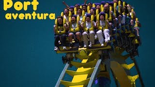 5 Attractions  Port Aventura HD [upl. by Glenda]