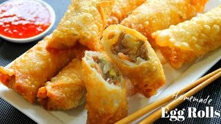 Homemade Egg Rolls [upl. by Jd]