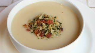 Cream of Cauliflower Soup with Bacon Gremolata [upl. by Ecaj]