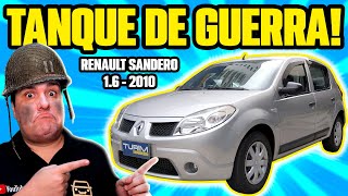 RENAULT SANDERO  O quotFRANCÊSquot INDESTRUTÍVEL e BARATO DE MANTER Avaliação [upl. by Yirinec]