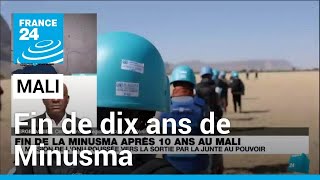 Mali  après 10 ans la Minusma poussée vers la sortie par la junte au pouvoir • FRANCE 24 [upl. by Lula]