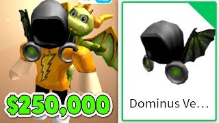 BUYING MY FIRST DOMINUS NOT CLICKBAIT Roblox [upl. by Lad27]