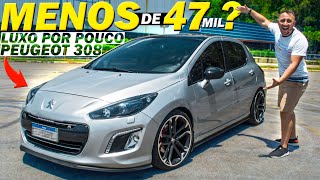 A quotBOMBAquot SUPER LUXUOSA e DEPRECIADA bem baratinha😱 PEUGEOT 308 [upl. by Arytas727]