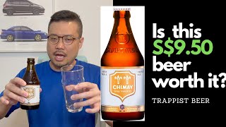 Chimay Trappist White  Honest Review [upl. by Einahpehs277]