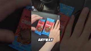 MrBeast Crunch bar review with Sam capcut mrbeast fun shorts feastables mrbeastshorts [upl. by Enahsal184]