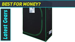 GA Grow Tent 48quotx24quotx60quot  Best Affordable Hydroponic Grow Tent for Beginners [upl. by Mullac]