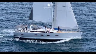 Jeanneau 64 Yacht Review Walkthrough of a 2019 Sailboat Sailing Yacht BY Ian Van Tuyl in California [upl. by Aelber]