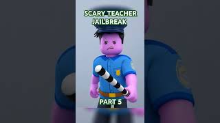 SCARY TEACHER JAILBREAK l zombie Roblox Story l Roblox Animation l roblox shorts animation [upl. by Dugaid]