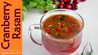 Cranberry Rasam  Kuruthinelli Rasam Recipe [upl. by Neirual]