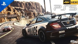 PS5 Need for Speed Rivals  POLICE CHASE GAMEPLAY  Ultra High Graphics 4K HDR [upl. by Ellatsirhc950]