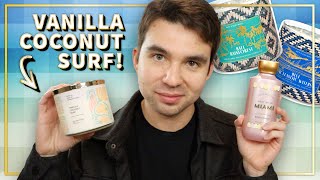 NEW Vanilla Coconut Surf  Post Candle DaySAS Candles – Bath amp Body Works Haul [upl. by Enrichetta421]