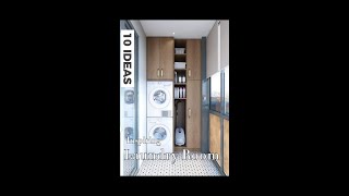 10 INSPIRING LAUNDRY ROOM IDEAS [upl. by Zilla]